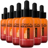 L'Oréal Men Expert Hydra Energetic Vitamin C Serum - 6 x 30 ml - Voordeelverpakking