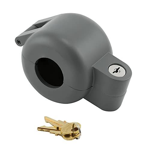 Prime-Line S 4180 Door Knob Locking System - Prevents Knob Turning and Keyhole Access