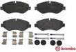 Brembo PA6026 Front Disc Brake Pad - Set of 4