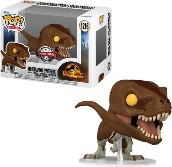 Funko Pop! Jurassic World 3: Dominion - Atrociraptor Panthera #1216 Exclusive
