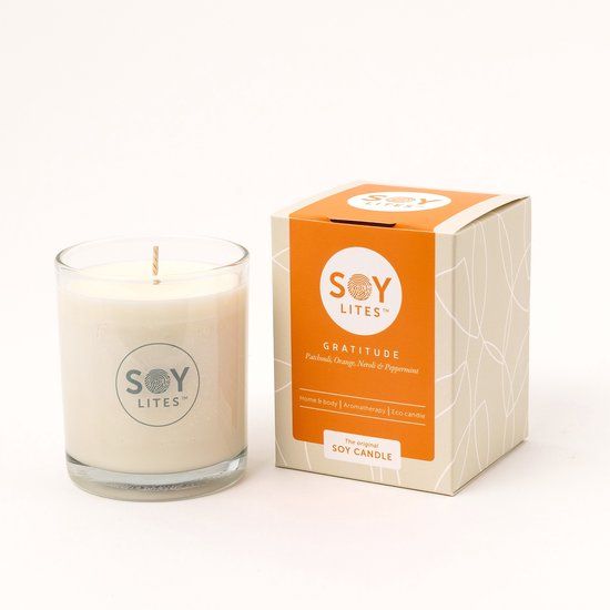SoyLites Soja Geurkaars 55 uur Gratitude
