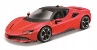 Maisto Ferrari SF90 STRADALE Build-it-Yourself Die-Cast modelcarkit - schaal 1:24, verschillende ontwerpen en kleuren