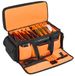 Holland Connections DJ-Kabeltasche - Kabelaufbewahrungstasche - Mit 9 Herausnehmbaren Trennwänden - Oxford-Gewebe 1200D - Gepolsterter Schultergurt 1,5 m - Kunststoff-Bodenpolster - Abmessungen 60 x 30 x 32 cm