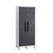 Plastmechanisme MEC345 bezemkast, antraciet, 65 x 38 x 178 cm
