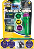 Brainstorm Toys Projecteur torche sorcier et dragon