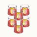 Spaas PureLight Citronella Geurkaars – Levendig Rood – 100% gerecycleerd glas – circa 33u – 6 geurkaarsen