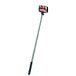 Jocca 1193 selfiestick, draagbaar, universele stick, uittrekbaar, automatische handgreep, auto-bloqueo, geïntegreerde bluetooth-ontspanner