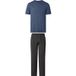 ESMARA MEN Pyjama set men (blue/dark blue, S)