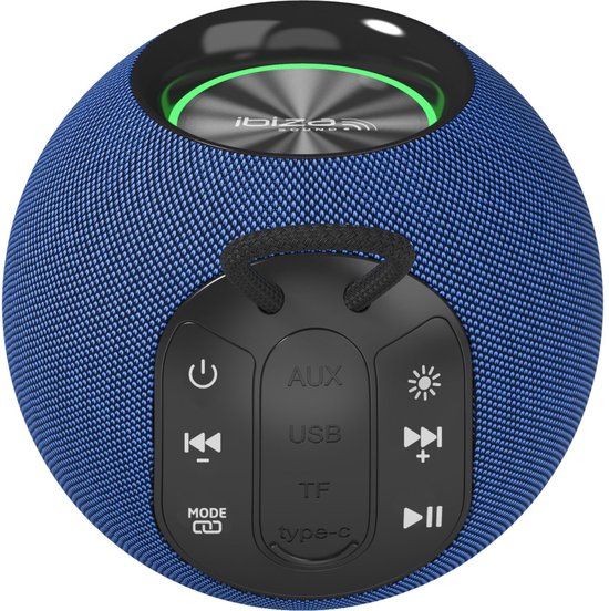 Ibiza Audio Ibiza Sound BOOMY Bluetooth luidspreker Zwart