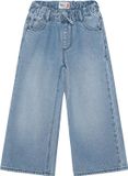 Noppies Jeans wide leg fit - Washed Blue - Maat 134