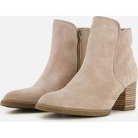 Gabor Gabor Enkellaarsjes beige Suede