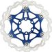 Clarks Rotor de frein léger 180mm Bleu Aluminium Vélo de montagne