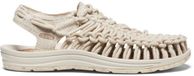 KEEN Uneek Canvas x Skall Dames Sandalen Beige
