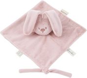 Nattou Lapidou Baby Knuffeldoekje - 27 x 27 cm - Doudou Konijn - Baby Cadeau - Poederroze