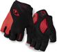 Giro Strade Dure Supergel Handschoenen, Zwart/Rood, Maat S
