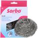 Sorbo Pannenspons RVS - 4 Stuks