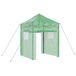vidaXL Armoire avec cadre pop-up avec toit vert 200 x 200 x 300 cm fer