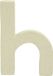 Decopatch Kleine kraft letter h