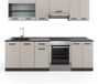 Vicco R-Line Bloc cuisine – 240 cm, WB anthracite cachemire/anthracite
