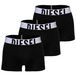 DIESEL Boxershorts 'Damien' zwart / offwhite
