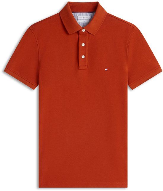 Tommy Hilfiger 1985 Slim Polo Heren Rood XL