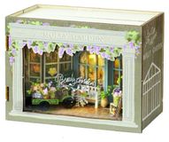 Merkloos Poppenhuis miniatuurhuis - Doe-het-zelf bouwset - Houten huis - Kerstcadeau