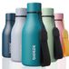 BJPKPK 350ml Isolerende Thermosfles | Lekdicht Waterfles met 3 Deksels, Incl. Rietdop | Herbruikbare Fitnessfles voor Kinderen, School & Sport, Meerblauw