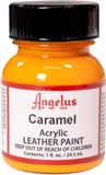 Angelus Leather Acrylic Paint - textielverf voor leren stoffen - acrylbasis - Caramel - 29,5ml