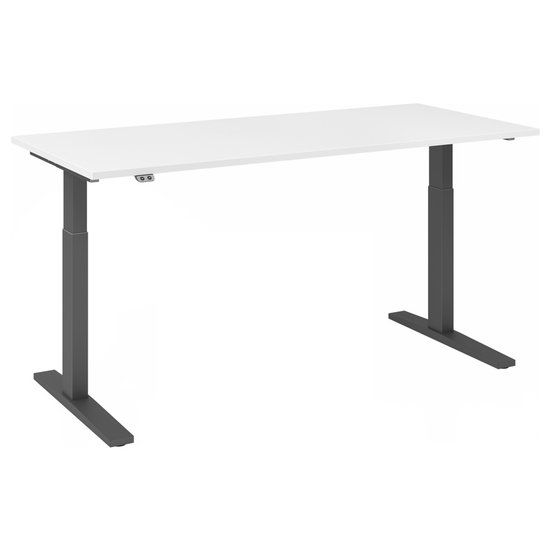 hjh OFFICE PRO Bureau - In Hoogte Verstelbaar - 180x80 - Xmka 19 G
