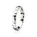 ZINZI bague argent cœurs tout autour ZIR601