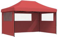vidaXL Partytent, 292 x 440 x 315 cm, bordeauxrood, Oxford-stof