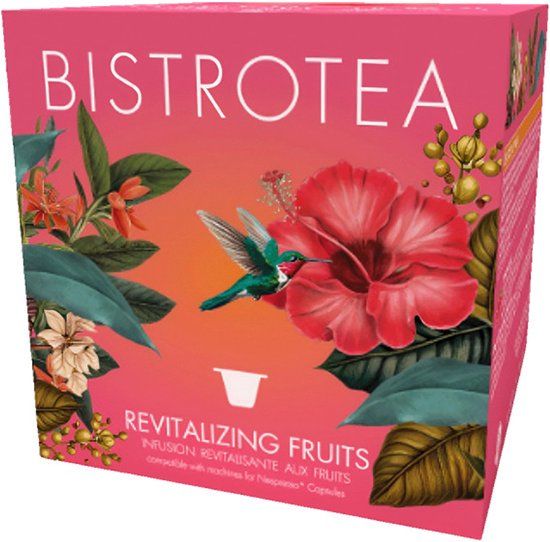 Bistro Tea Biologische theecapsules voor Nespresso® machines Fruit Berry, 50 st.
