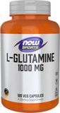 NOW Foods L-Glutamine Double Strength 1000 mg 120 Capsules
