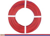 Donau Elektronik 225-020 Draad 2 x 0.25 mm² Rood-blauw 50 m
