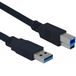 Allteq USB-kabel USB 3.2 Gen 1 (3.1 Gen 1) 0,5 m Zwart