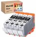 Canon 4 cartouches d'encre noires CLI-42 pour Canon PIXMA Pro-100/100S