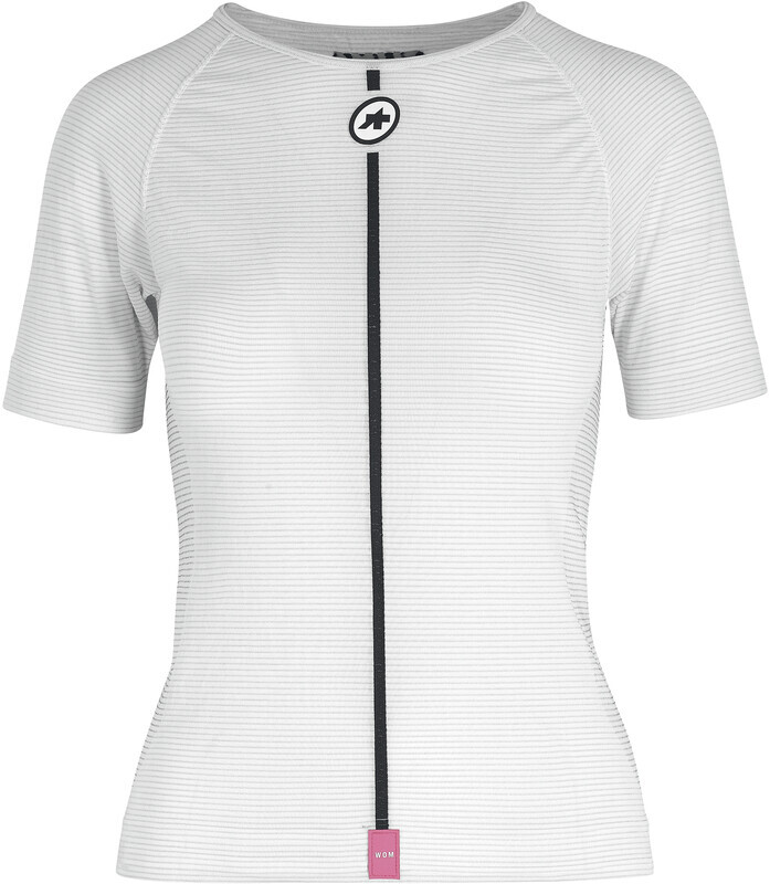 ASSOS Zomer Skin Layer Korte Mouwen Dames, holy white