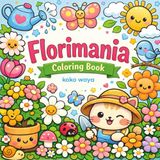 Florimania Coloring Book: Intricate Botanical Patterns for Relaxation and Creative Expression