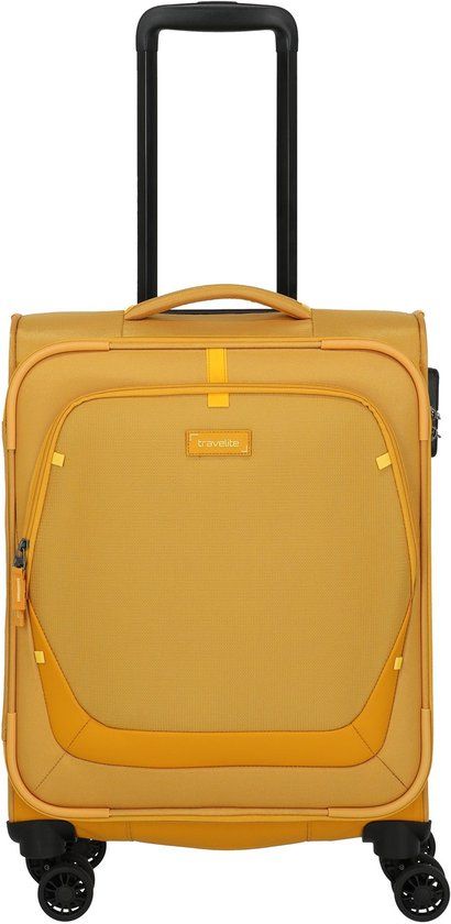 Travelite Umbria 4 wielen Cabinewagen S 55 cm - Zachte bagage - Combinatieslot - golden glow