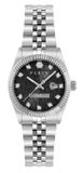 Philipp Plein Date Superlative PWNFA0125 Horloge - Staal - Zilverkleurig - Ø 28 mm