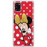 ERT GROUP mobiel telefoonhoesje voor Samsung A31 origineel en officieel erkend Disney patroon Minnie 015 optimaal aangepast aan de vorm van de mobiele telefoon, hoesje is gemaakt van TPU