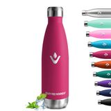 Thermosfles 750 ml roestvrij staal BPA-vrij herbruikbaar lekvrij dubbelwandig geïsoleerd voor kinderen meisjes school reizen outdoor