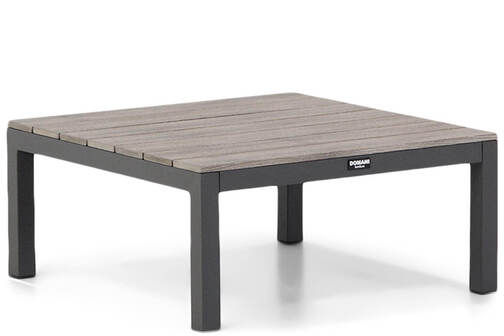 Lifestyle Garden Furniture Domani La Festa loungetafel 70x70 antraciet/polywood