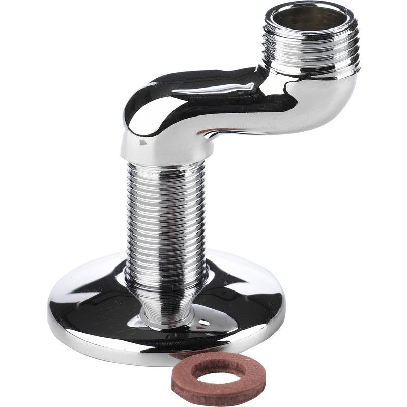 BPE S-koppeling met rozet 1/2"x3/8" 30mm