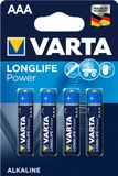 Varta Longlife Power AAA Alkaline Wegwerpbatterij 40 stuks