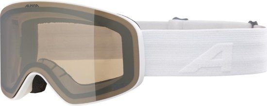 Alpina Fernie Q-Lite Junior Skibril 2024 | Wit | Categorie 2