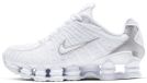 Nike Shox TL AR3566-100 Dames Sneaker Sportschoenen Schoenen Wit