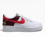Nike Air Force 1 '07 Crimson Gold Charm Sneakers Dames Maat 41