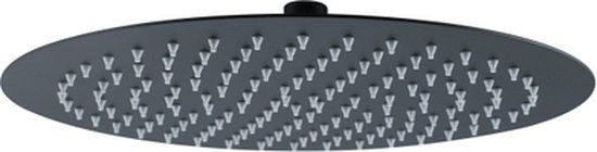 Adema Sparkle 2.0 - Regendouchekop - 30cm - Mat Zwart