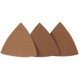 Proxxon Micromot 28 891 Deltaschuurpapier Met klittenband, Ongeperforeerd Korrelgrootte 80 Hoekmaat 65 mm 25 stuk